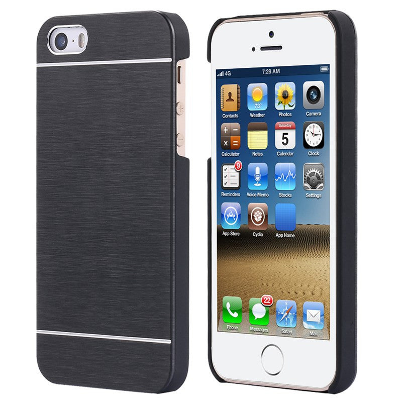 Aluminum Metal Brush Case for iphone 4 4S | CooliPhoneAccessories