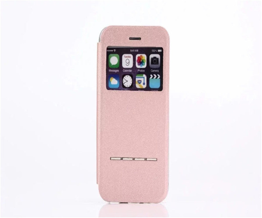 Luxury Front View Window Case For iPhone 5/ 5SE