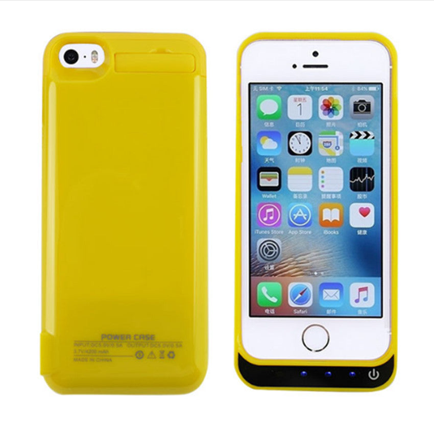 Portable Charging Case Cover For iPhone 5 5S SE | CooliPhoneAccessories