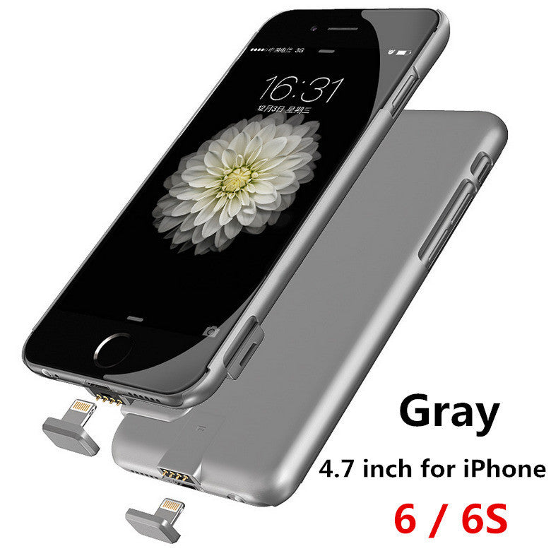 External Battery Case for iPhone 6 6s | Ultra thin Rechargeable | CooliPhoneAccessories