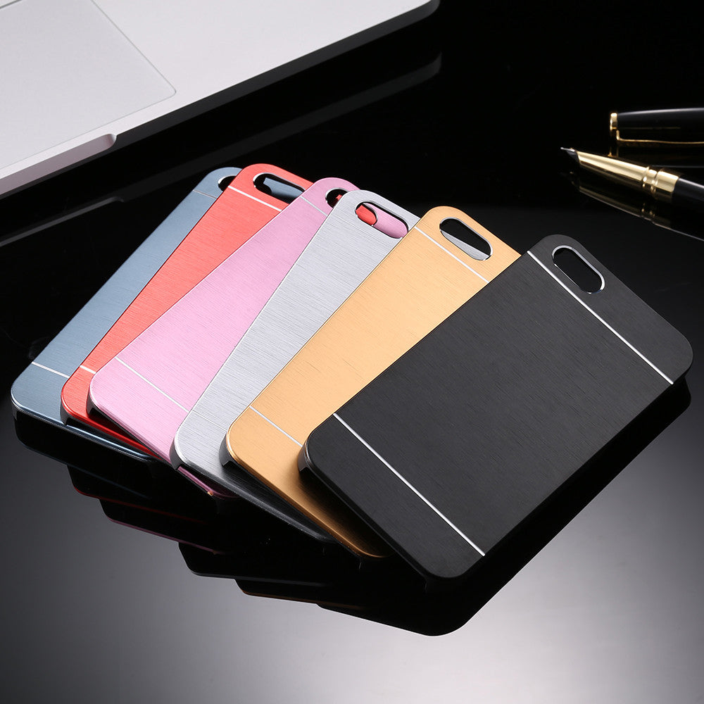 Aluminum Metal Brush Case for iphone 4 4S | CooliPhoneAccessories