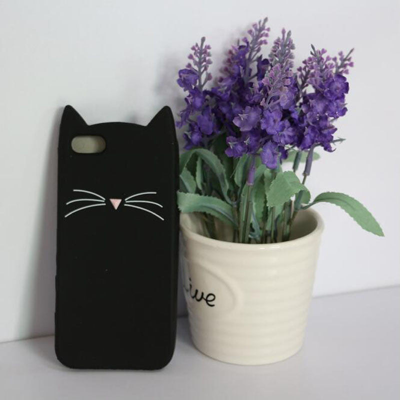 3D Cat Ear iPhone Case