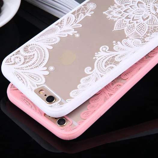 Sexy Lace, Floral Henna, iPhone Case | CooliPhoneAccessories