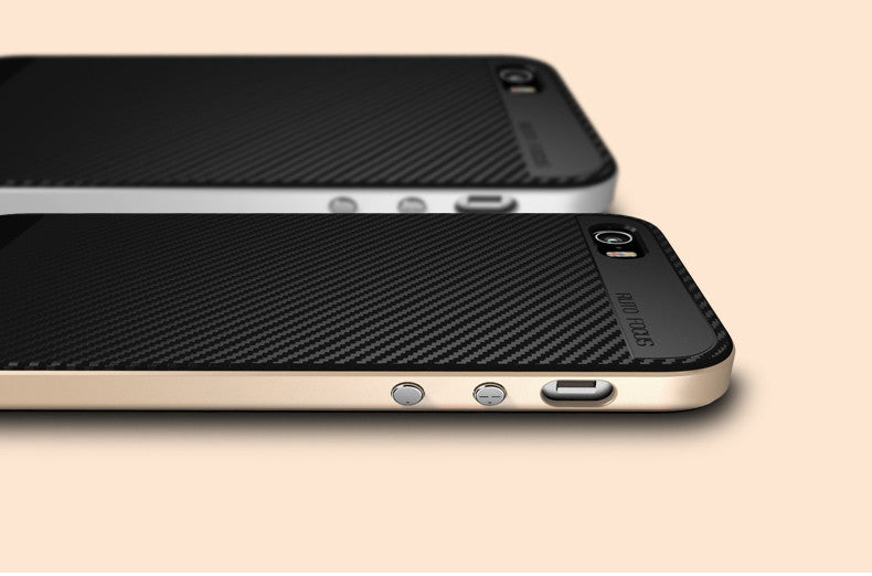 Luxury Hybrid Case With Silicon Backing | CooliPhoneAccessories