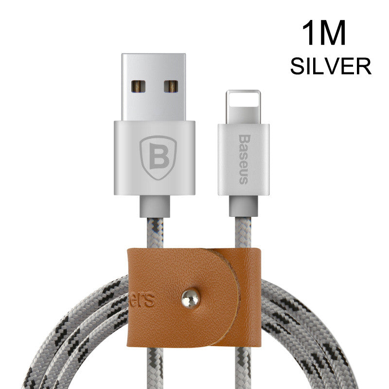 USB Cable Nylon Braided Fast Data Sync Charging Lightning Cable For iPhone