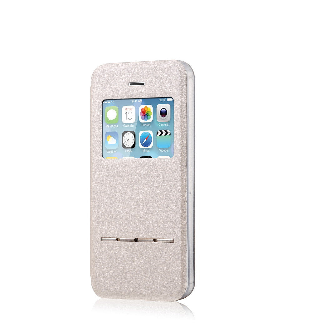 Luxury Front View Window Case For iPhone 5/ 5SE