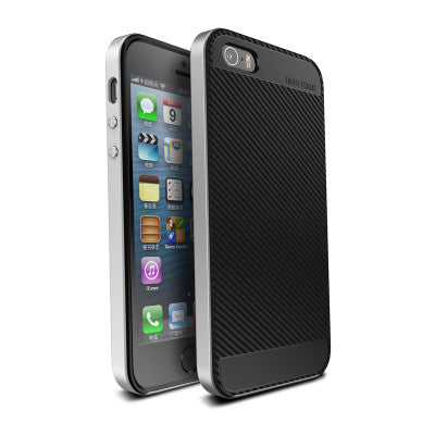 Luxury Hybrid Case With Silicon Backing | CooliPhoneAccessories