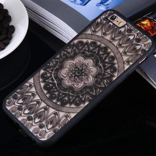 Sexy Lace, Floral Henna, iPhone Case | CooliPhoneAccessories