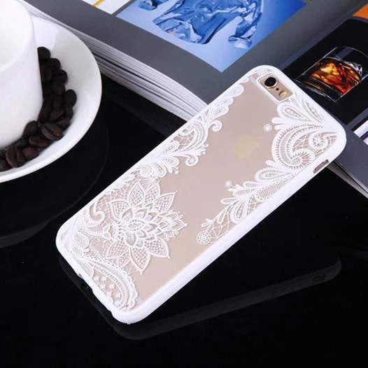 Sexy Lace, Floral Henna, iPhone Case | CooliPhoneAccessories