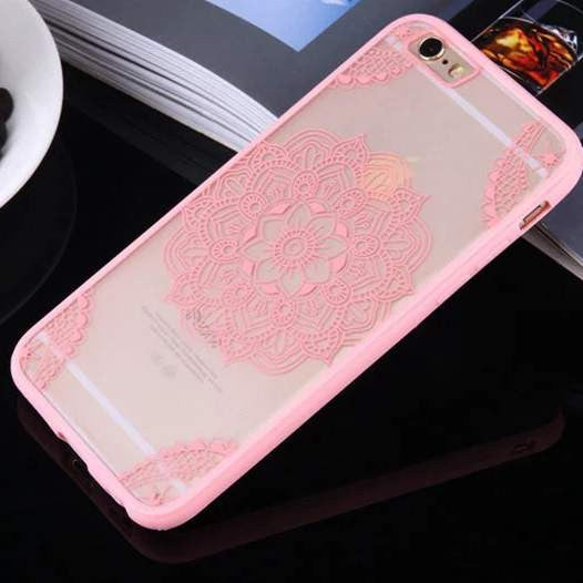 Sexy Lace, Floral Henna, iPhone Case | CooliPhoneAccessories