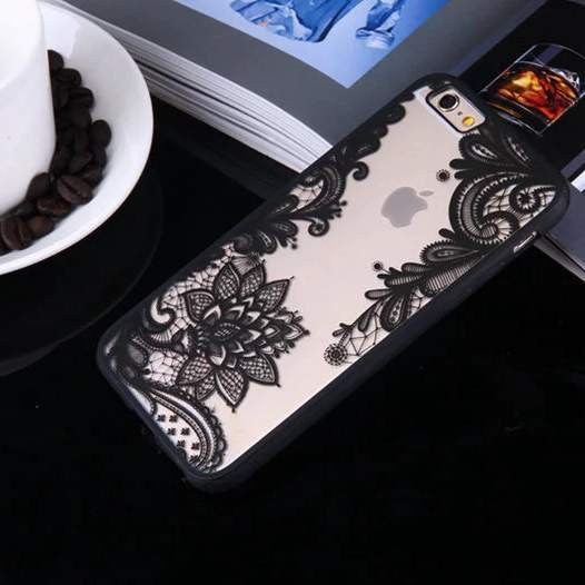 Sexy Lace, Floral Henna, iPhone Case | CooliPhoneAccessories