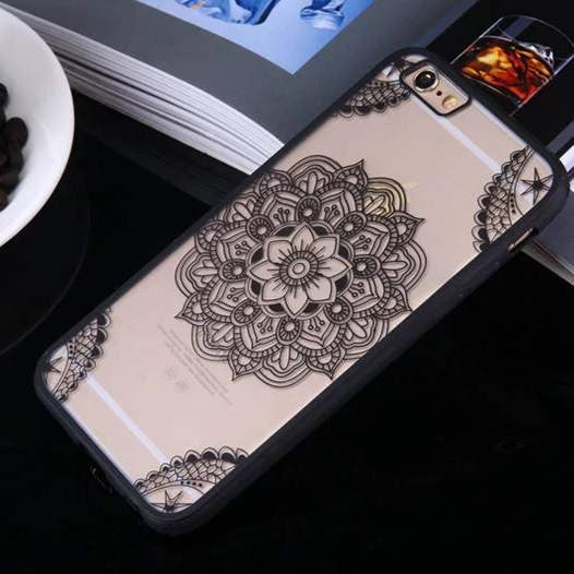 Sexy Lace, Floral Henna, iPhone Case | CooliPhoneAccessories