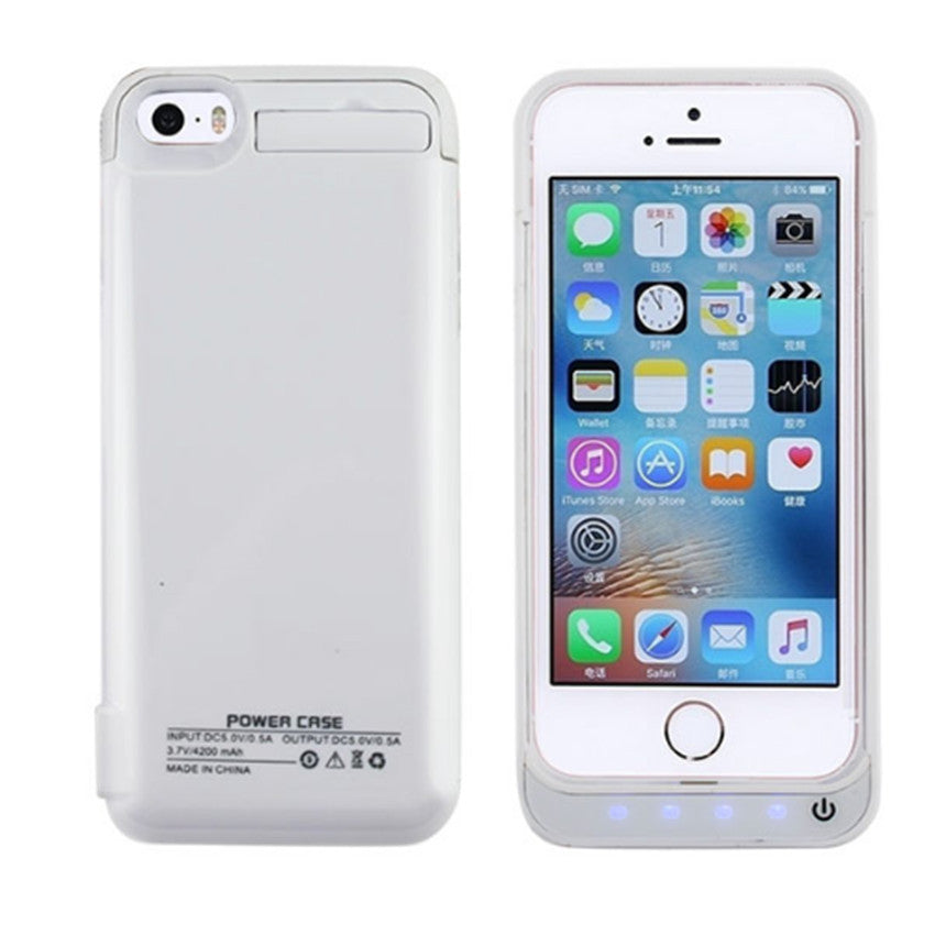 Portable Charging Case Cover For iPhone 5 5S SE | CooliPhoneAccessories