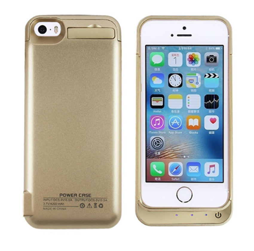 Portable Charging Case Cover For iPhone 5 5S SE | CooliPhoneAccessories