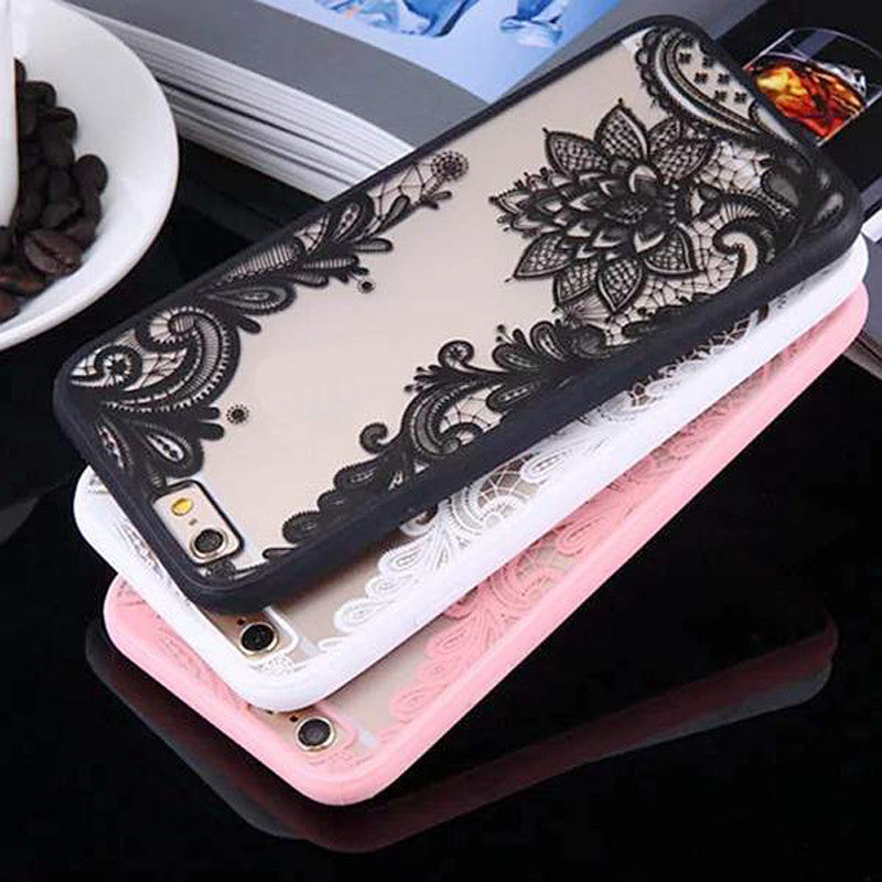 Sexy Lace, Floral Henna, iPhone Case | CooliPhoneAccessories